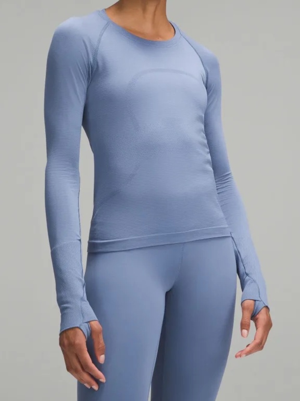 Lululemon Swiftly Tech Long Sleeve 2.0 Race Length - Oasis Blue